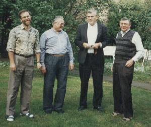 Br. Martin, Br. Thomas, P. Egbert, P. Rainer