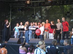 "In-Time Voices" beim Hochfeldfest