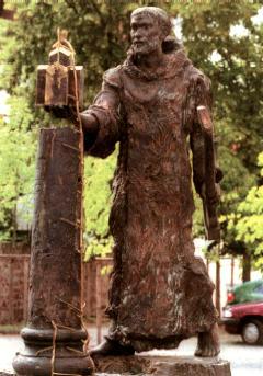 Bonifatius-Statue in Fritzlar